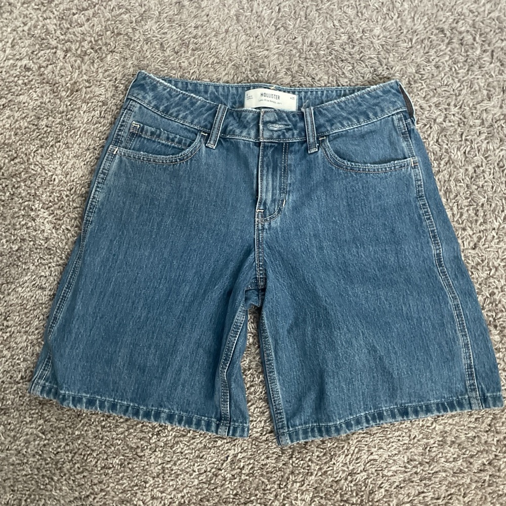 Hollister Blue Denim Women's Shorts